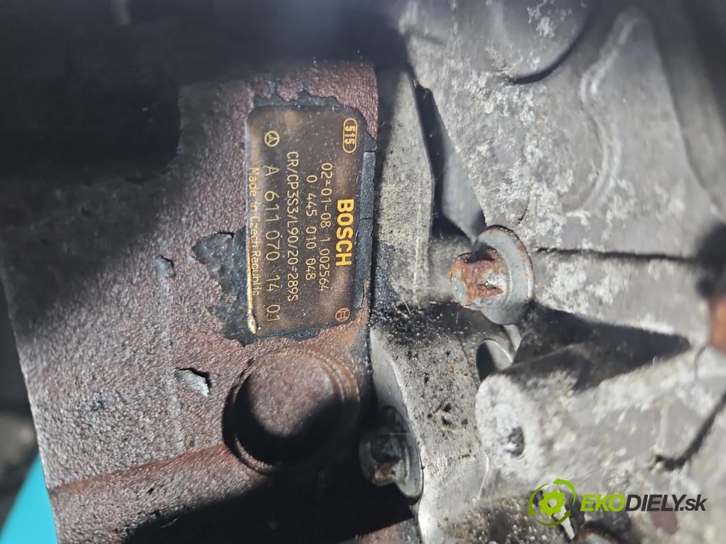 Mercedes E W211 2002-2009 3.2 cdi 204 HP automatic 150 kW 3222 cm3 5- čerpadlo vstrekovacia 0445010048 (Vstrekovacie čerpadlá)