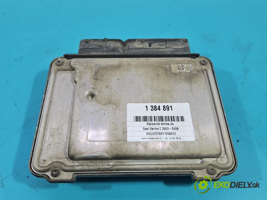 Opel Vectra C 2002-2008 1.9 cdti (Z19DT) 120 hp manual 88 kW 1910 cm3 4- řídící jednotka motoru 0281012869
