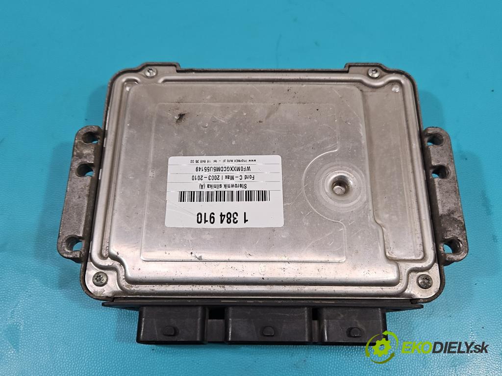 Ford C-Max I 2003-2010 1.6 tdci 109 hp manual 80 kW 1560 cm3 5- řídící jednotka motoru 4M51-12A650-NE