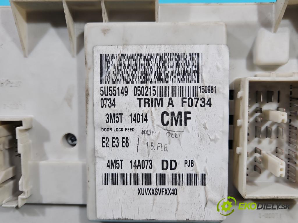 Ford C-Max I 2003-2010 1.6 tdci 109 hp manual 80 kW 1560 cm3 5- skříňka pojistková 4M5T-14A073-DD (Pojistkové skříňky)