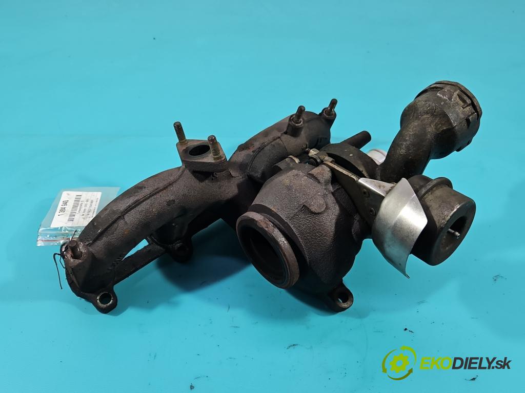Vw Touran I 2003-2015 1.9 tdi 105 hp manual 77 kW 1896 cm3 5- Turbodmychadlo BV39A-0022 (Turbodúchadla (kompletní))