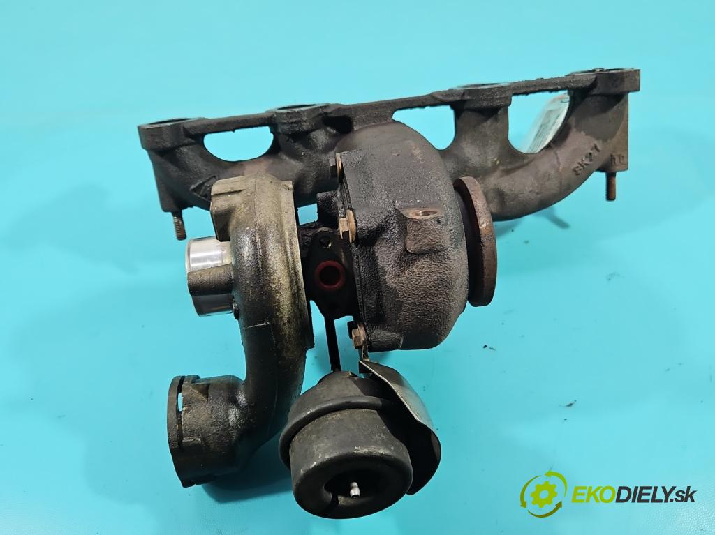 Vw Touran I 2003-2015 1.9 tdi 105 hp manual 77 kW 1896 cm3 5- Turbodmychadlo BV39A-0022 (Turbodúchadla (kompletní))