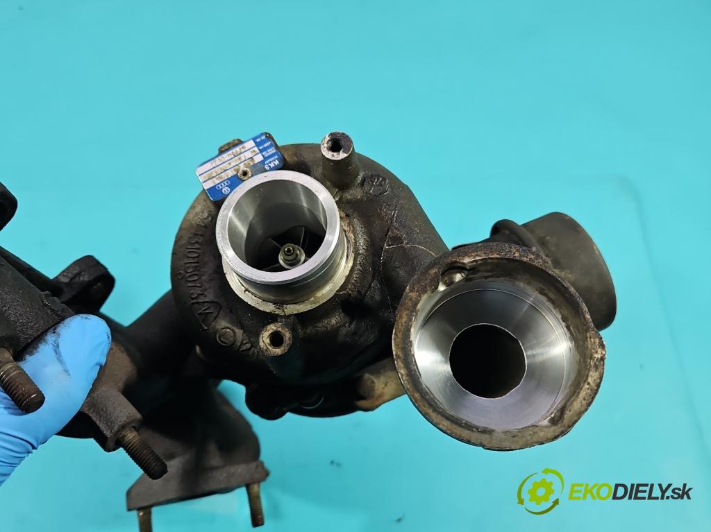 Vw Touran I 2003-2015 1.9 tdi 105 hp manual 77 kW 1896 cm3 5- Turbodmychadlo BV39A-0022 (Turbodúchadla (kompletní))