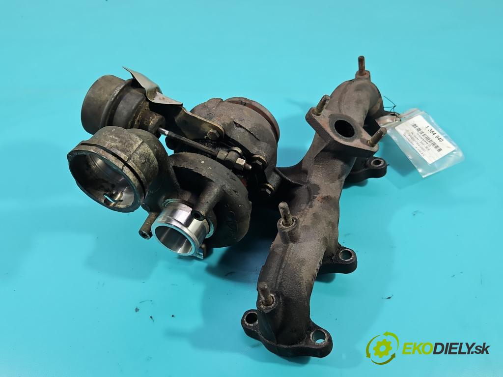Vw Touran I 2003-2015 1.9 tdi 105 hp manual 77 kW 1896 cm3 5- Turbodmychadlo BV39A-0022 (Turbodúchadla (kompletní))