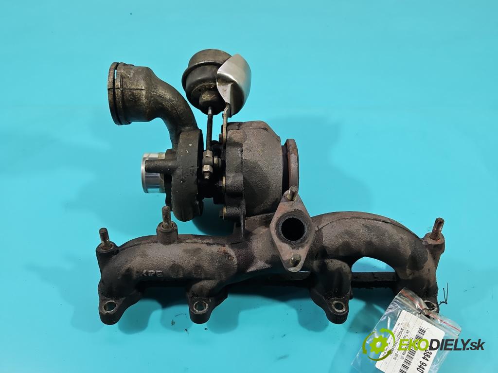 Vw Touran I 2003-2015 1.9 tdi 105 hp manual 77 kW 1896 cm3 5- Turbodmychadlo BV39A-0022 (Turbodúchadla (kompletní))