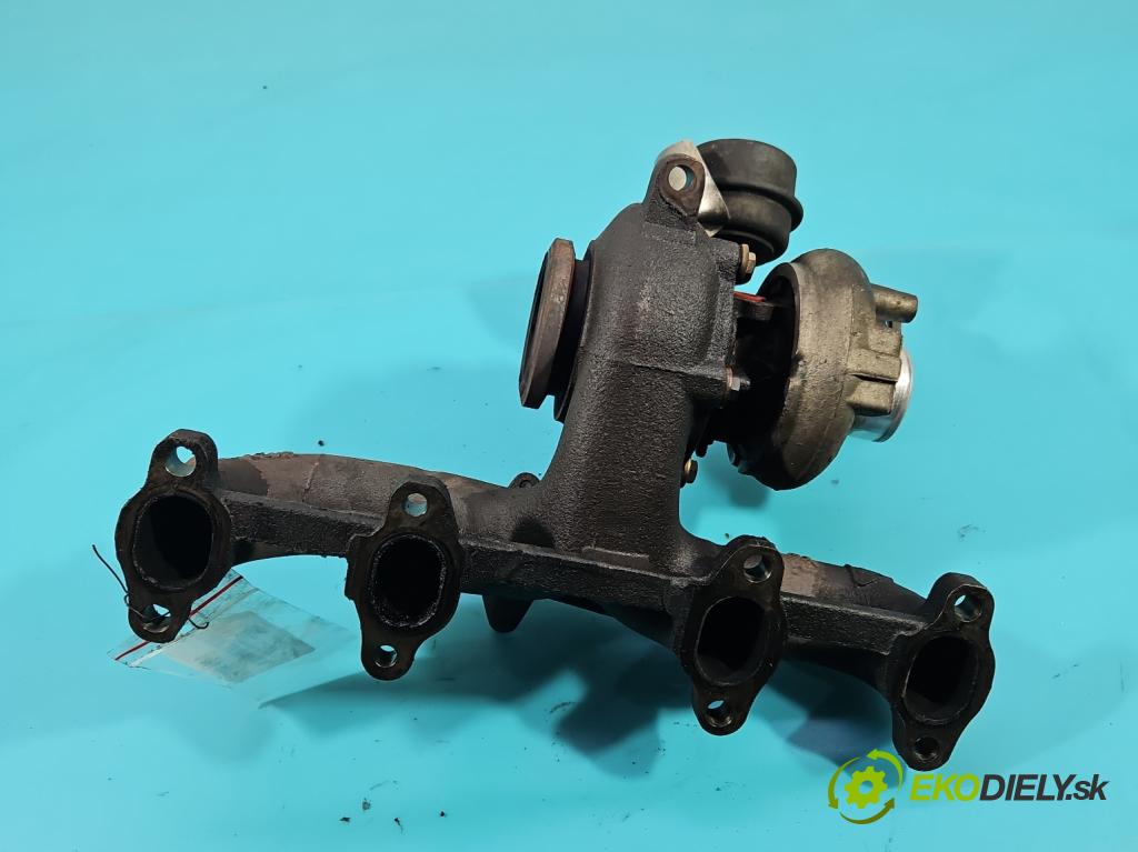 Vw Touran I 2003-2015 1.9 tdi 105 hp manual 77 kW 1896 cm3 5- Turbodmychadlo BV39A-0022 (Turbodúchadla (kompletní))