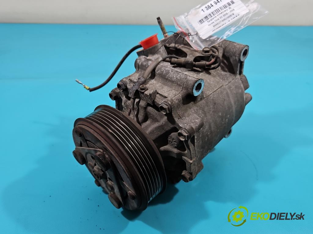 Honda Civic VII 2000-2006 1.4 16V 90 hp manual 66 kW 1396 cm3 5- Kompresor: klíma TRSA09 (Kompresory)