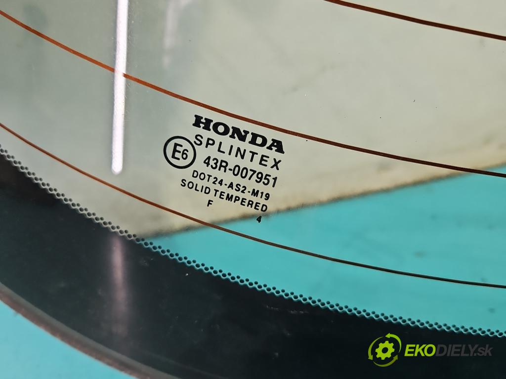 Honda Civic VII 2000-2006 1.4 16V 90 hp manual 66 kW 1396 cm3 5- sklo zadní HATCHBACK (Okna zadní)