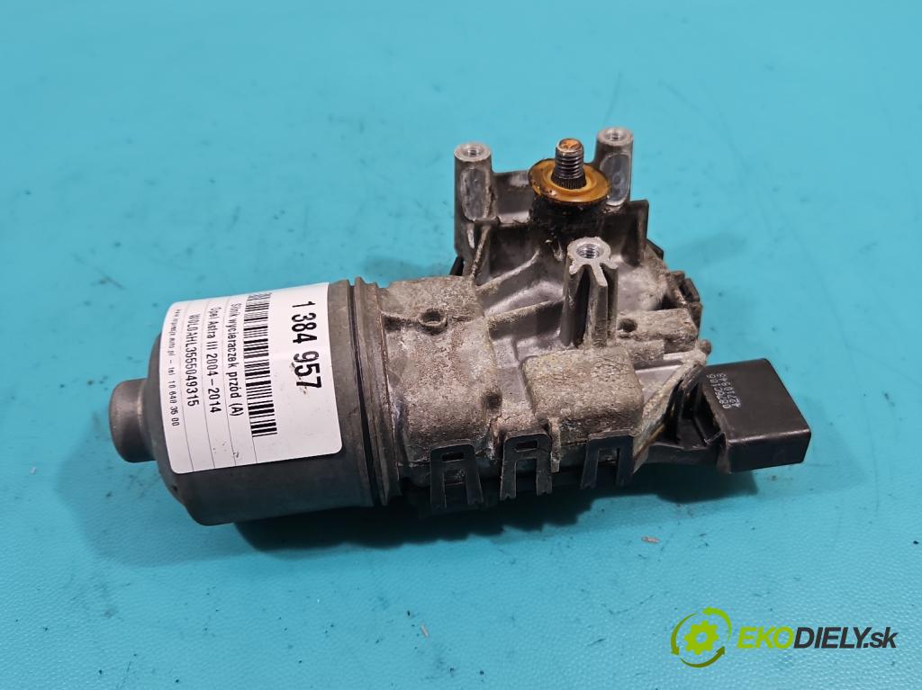 Opel Astra III 2004-2014 1.7 cdti 101 hp manual 74 kW 1686 cm3 5- motor stěračů přední 0390241538