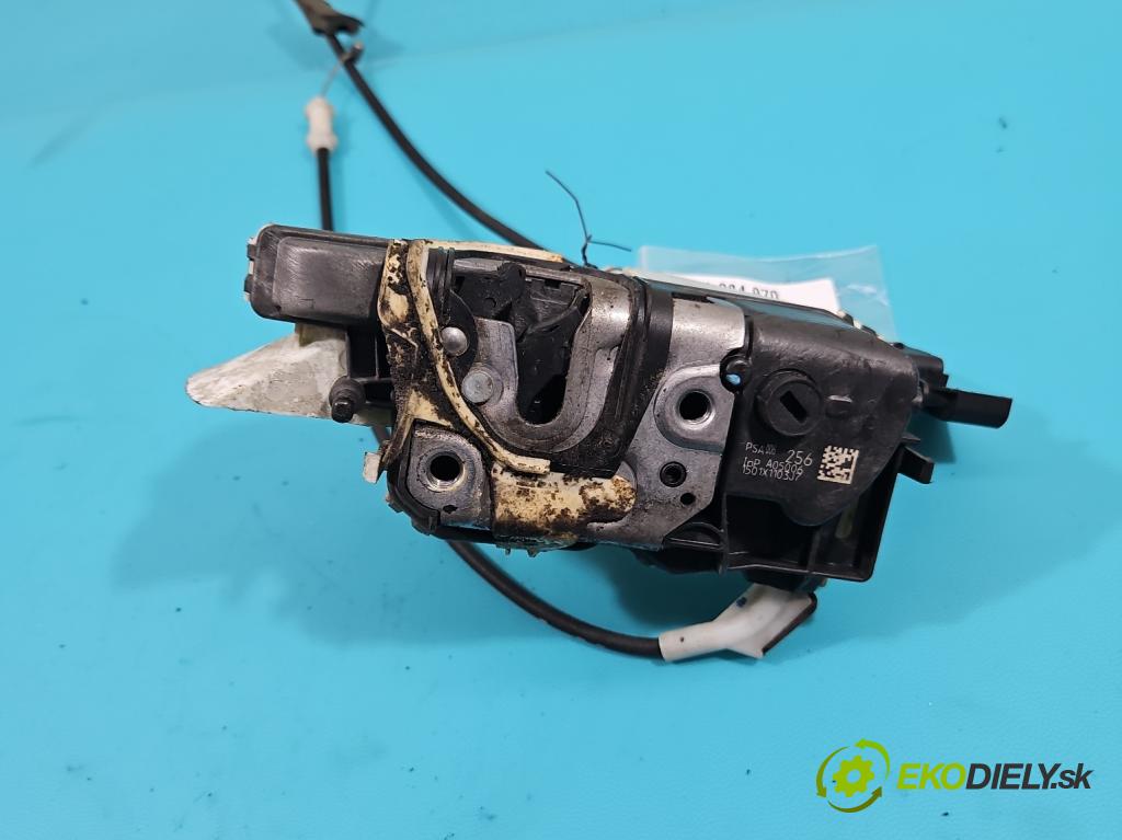 Peugeot 508 2010-2018 2.0 hdi 136hp manual 100 kW 1997 cm3 4- zámek přední levý 006256