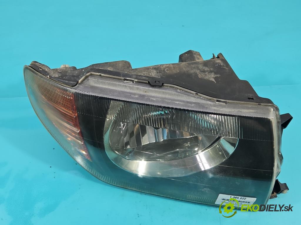 Mitsubishi Pajero Pinin 1998-2007 1.8 16V 114 HP manual 84 kW 1834 cm3 3- Reflektor: pravý  (Pravé)