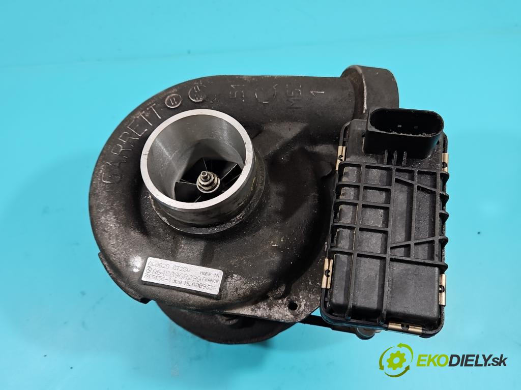 Mercedes E W211 2002-2009 3.2 cdi 204 hp automatic 150 kW 3222 cm3 5- Turbodmychadlo 743436-1 (Turbodúchadla (kompletní))