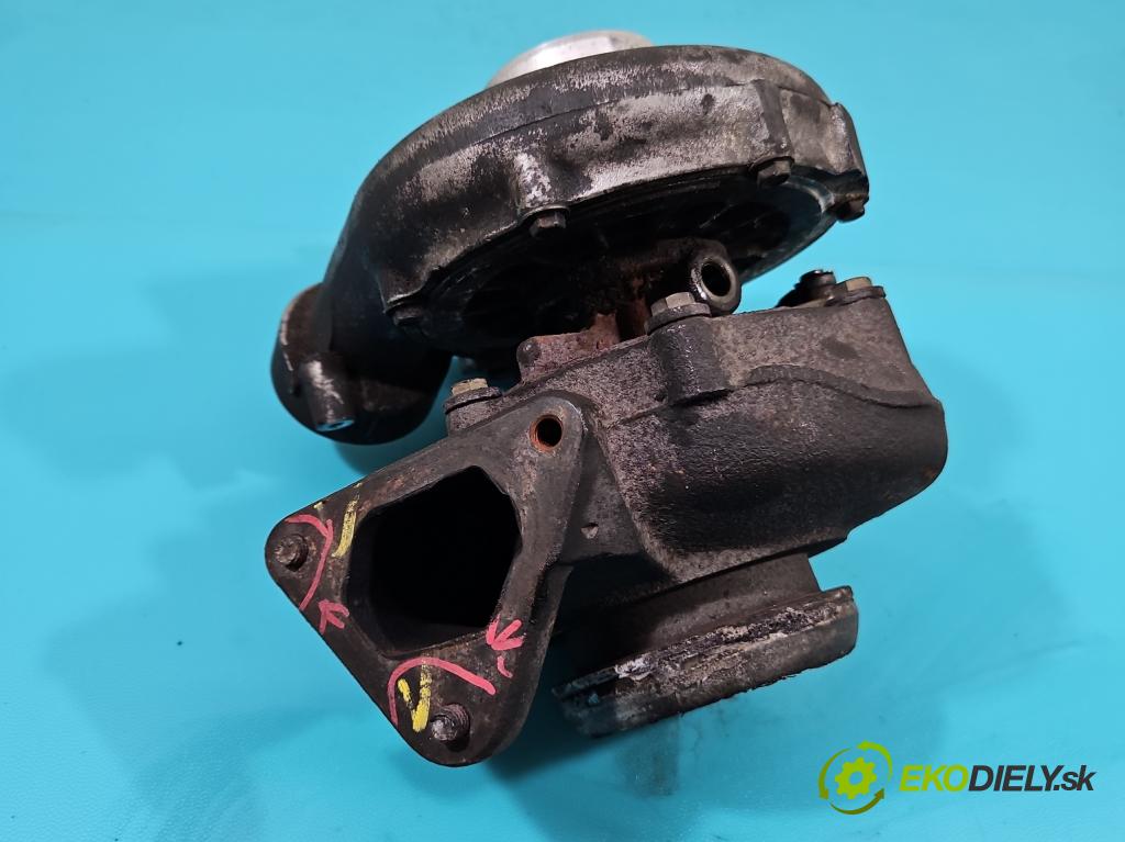 Mercedes E W211 2002-2009 3.2 cdi 204 hp automatic 150 kW 3222 cm3 5- Turbodmychadlo 743436-1 (Turbodúchadla (kompletní))