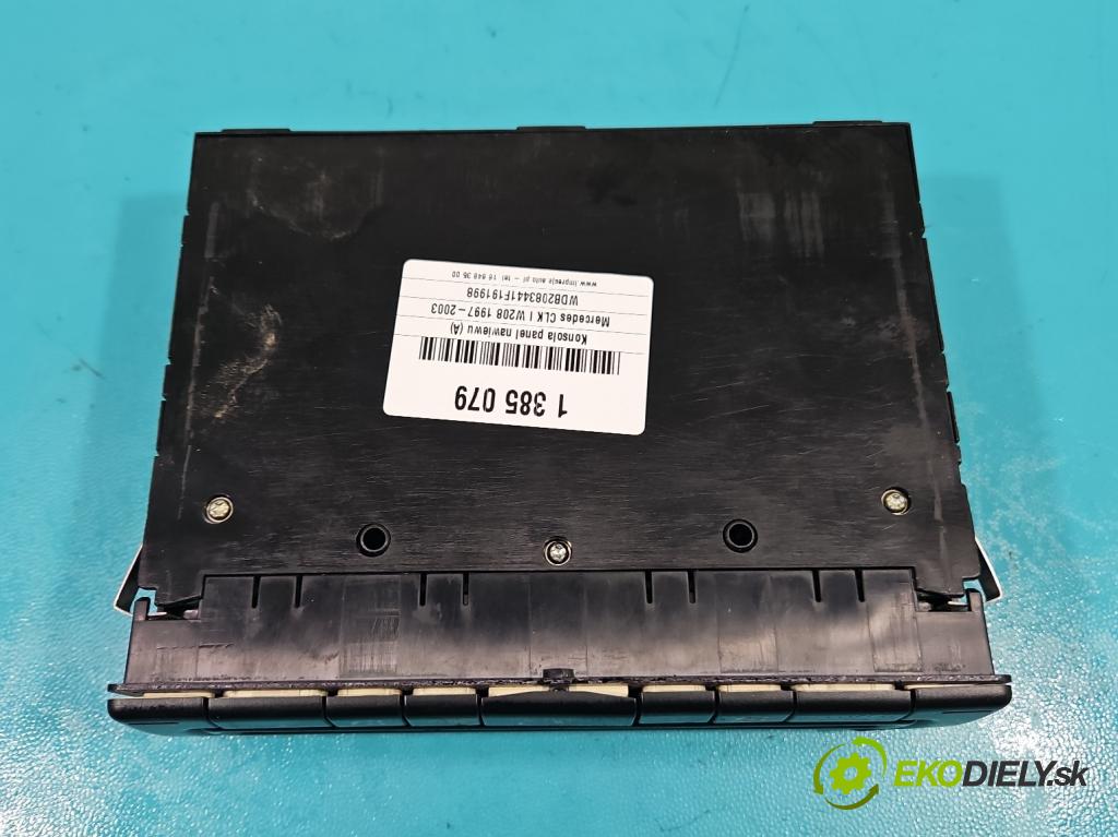 Mercedes CLK I W208 1997-2003 2.0 kompressor 163 HP automatic 120 kW 1998 cm3 2- panel kúrenia A1408302685