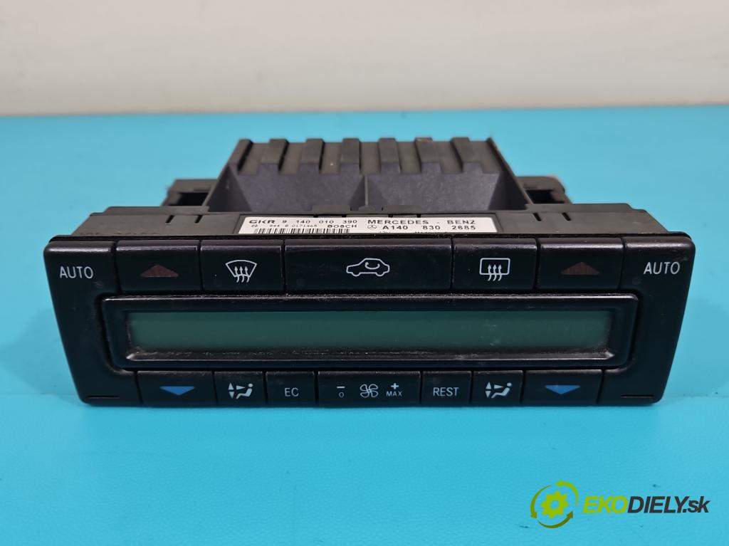 Mercedes CLK I W208 1997-2003 2.0 kompressor 163 HP automatic 120 kW 1998 cm3 2- panel kúrenia A1408302685