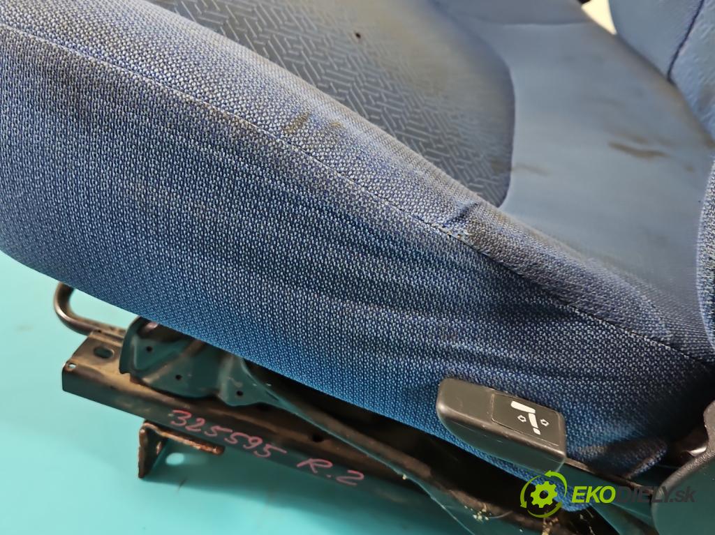 Fiat Doblo I 2001-2010 1.6 16V 103 HP manual 76 kW 1596 cm3 5- Sedačka ľavý  (Sedačky, sedadlá)