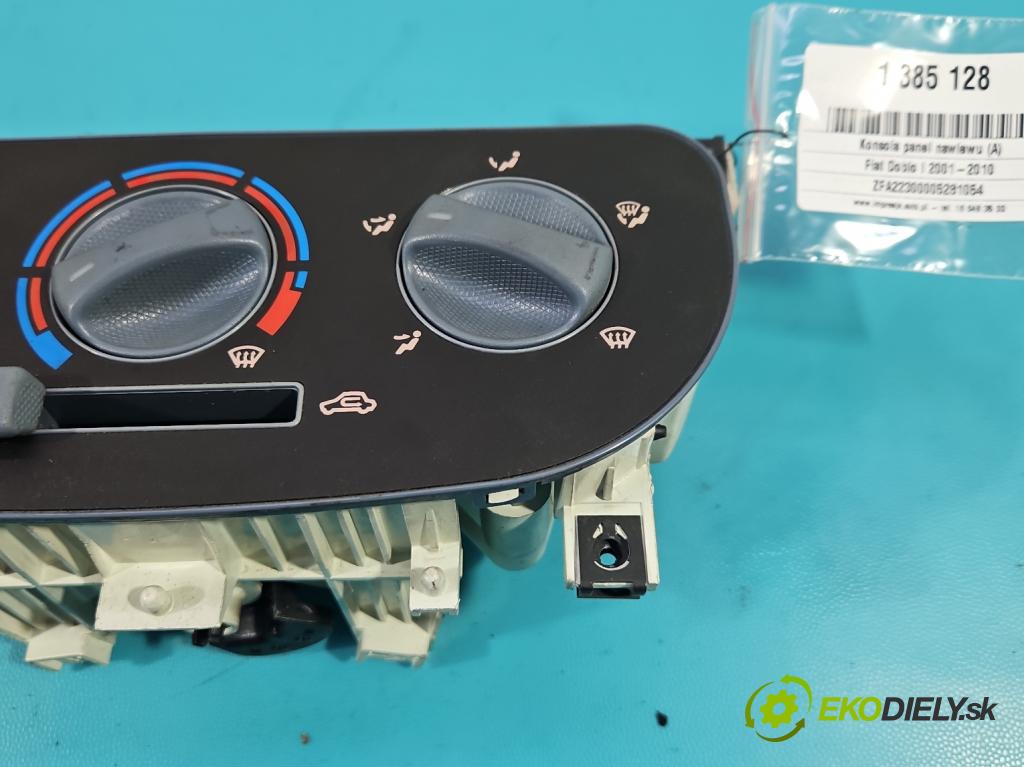 Fiat Doblo I 2001-2010 1.6 16V 103 HP manual 76 kW 1596 cm3 5- panel kúrenia