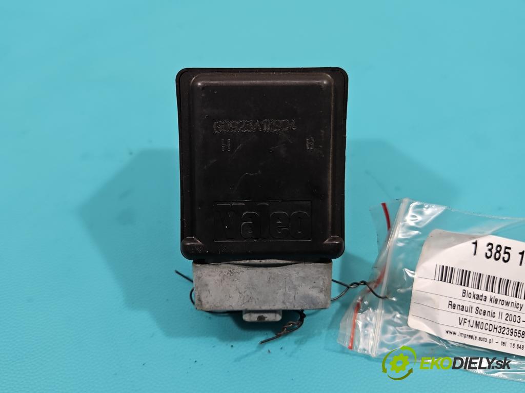 Renault Scenic II 2003-2009 1.6 16v 113 HP manual 83 kW 1598 cm3 5- Blokáda: řízení: 8200033233 (Ostatné)