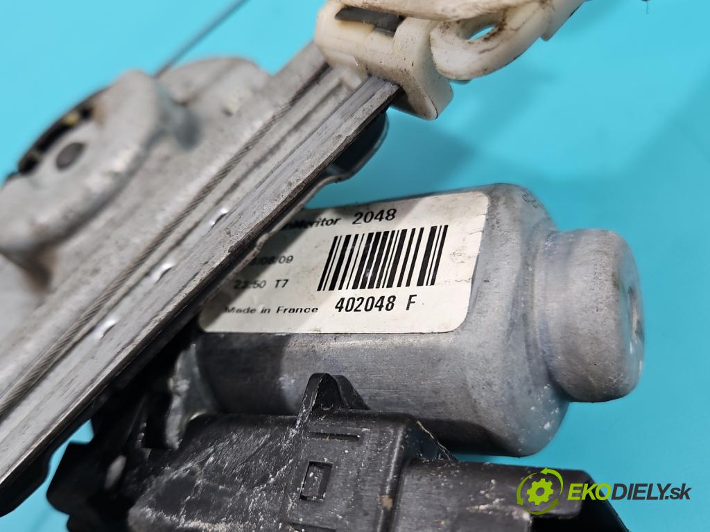 Renault Scenic II 2003-2009 1.6 16v 113 HP manual 83 kW 1598 cm3 5- mechanizmus okna zadné pravý