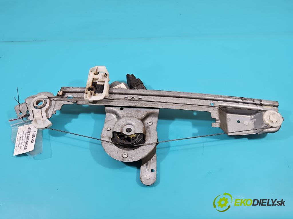 Renault Scenic II 2003-2009 1.6 16v 113 HP manual 83 kW 1598 cm3 5- mechanizmus okna zadné pravý