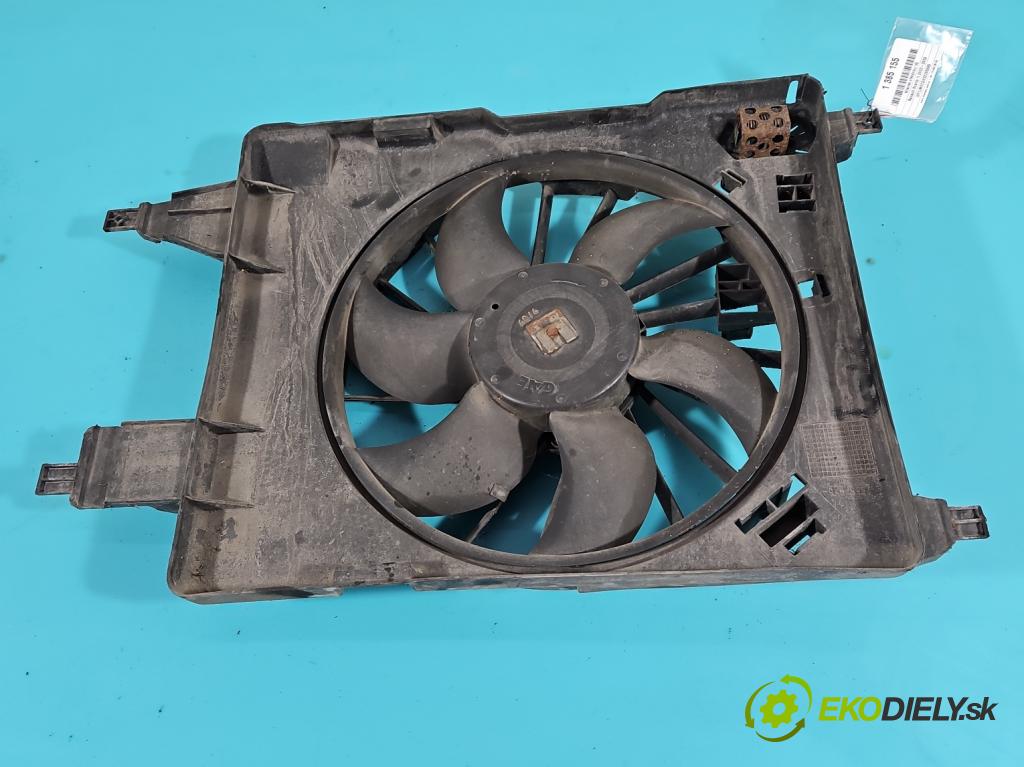 Renault Scenic II 2003-2009 1.6 16v 113 HP manual 83 kW 1598 cm3 5- Ventilátor chladiča 8200151465A