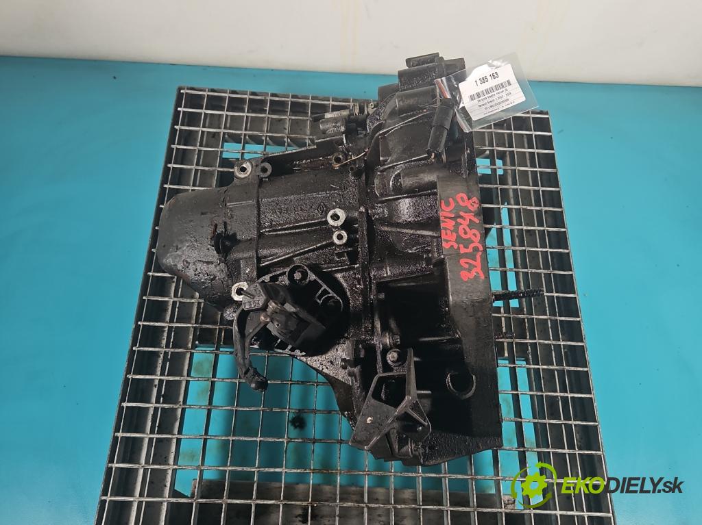 Renault Scenic II 2003-2009 1.6 16v 113 HP manual 83 kW 1598 cm3 5- prevodovka stupeň,rýchlosť manual JR5