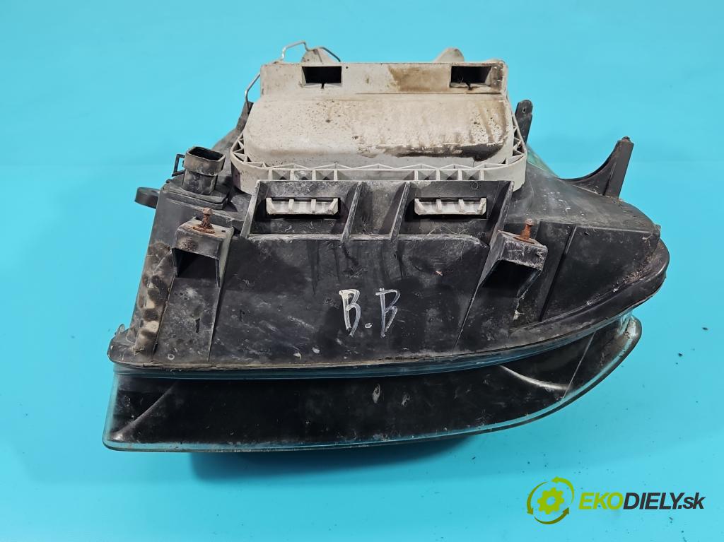 Fiat Doblo I 2001-2010 1.6 16V 103 HP manual 76 kW 1596 cm3 5- Reflektor: pravý 46807769 (Pravé)