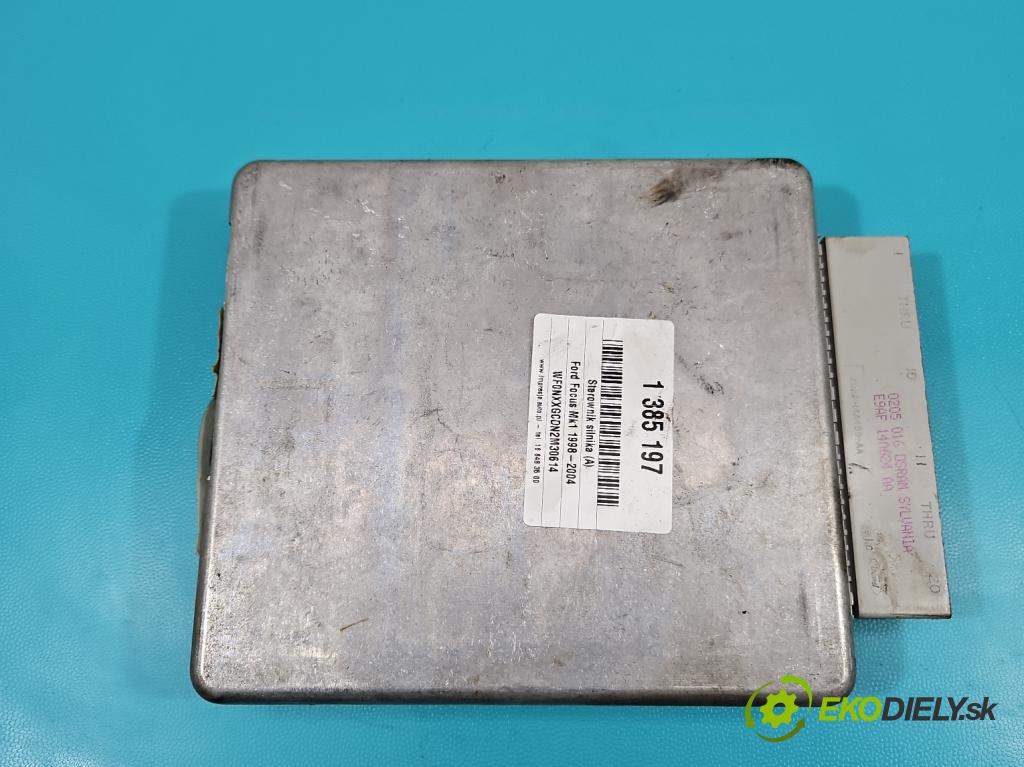Ford Focus Mk1 1998-2004 1.6 16V 101 hp manual 74 kW 1596 cm3 5- řídící jednotka motoru 2S4A-12A650-UB