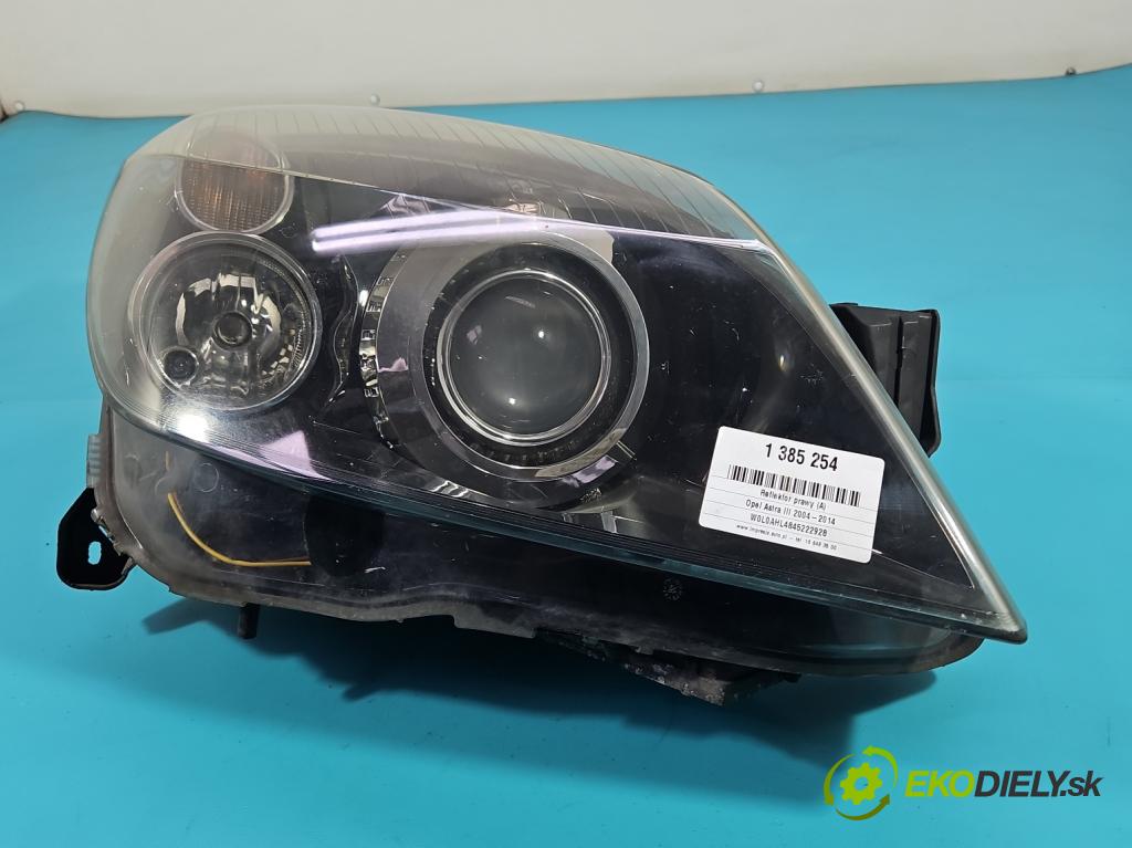 Opel Astra III 2004-2014 1.7 cdti 101 HP manual 74 kW 1686 cm3 5- Reflektor: pravý  (Pravé)