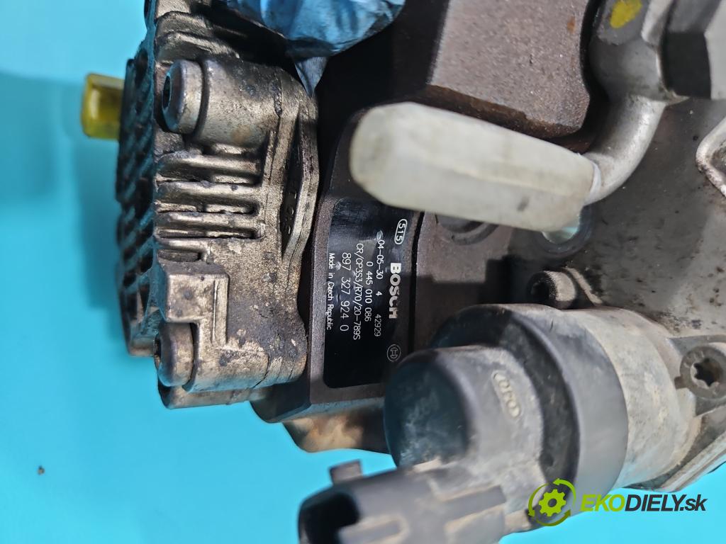 Opel Astra III 2004-2014 1.7 cdti 101 HP manual 74 kW 1686 cm3 5- čerpadlo vstrekovacia 0445010086 (Vstrekovacie čerpadlá)