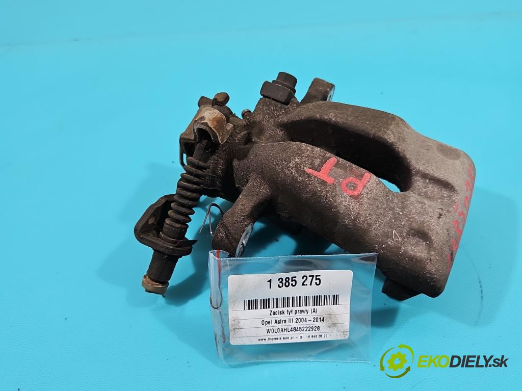 Opel Astra III 2004-2014 1.7 cdti 101 HP manual 74 kW 1686 cm3 5- brzdič zadné pravý  (Ostatné)