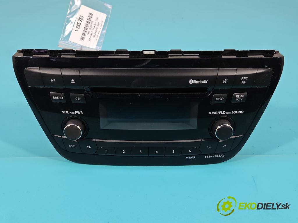 Suzuki SX4 S-Cross 2013-2021 1.4 T 129 HP manual 95 kW 1373 cm3 5- Radio originál 39101-61MH0