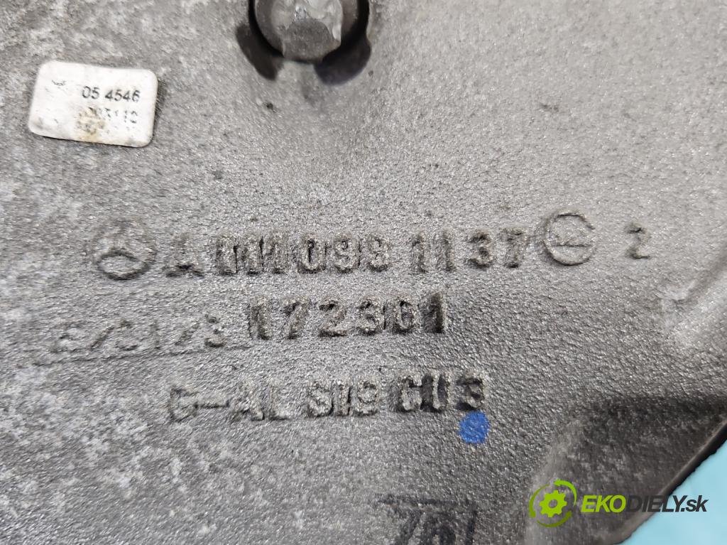 Mercedes CLK I W208 1997-2003 2.0 kompressor 163 hp automatic 120 kW 1998 cm3 2- Turbodmychadlo A1110900980 (Turbodúchadla (kompletní))