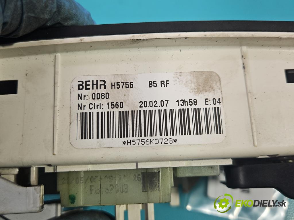 Citroen C4 I 2004-2011 1.6 16V 109 HP manual 80 kW 1587 cm3 5- panel kúrenia H5756