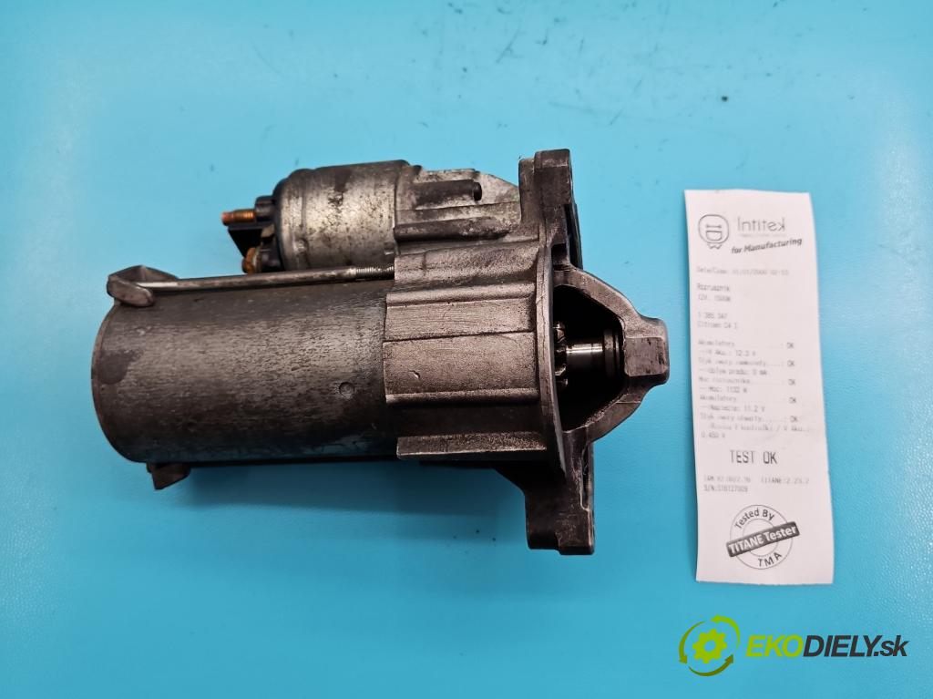 Citroen C4 I 2004-2011 1.6 16V 109 HP manual 80 kW 1587 cm3 5- štartér D6G3 (Štartéry)