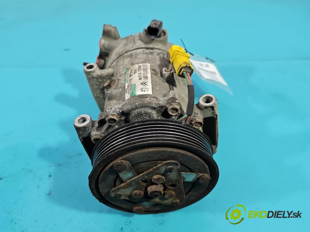 Citroen C4 I 2004-2011 1.6 16V 109 hp manual 80 kW 1587 cm3 5- Kompresor: klíma 9651910980 (Kompresory)