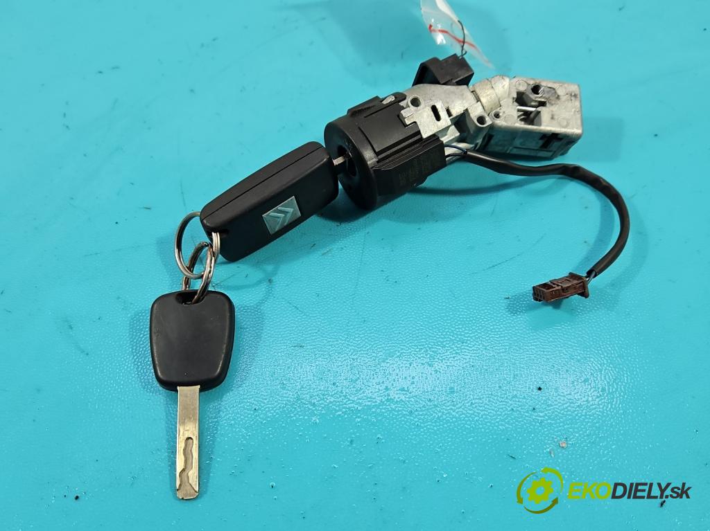 Citroen C4 I 2004-2011 1.6 16V 109 HP manual 80 kW 1587 cm3 5- Spínačka 9663123380 (Spínacie skrinky a kľúče)