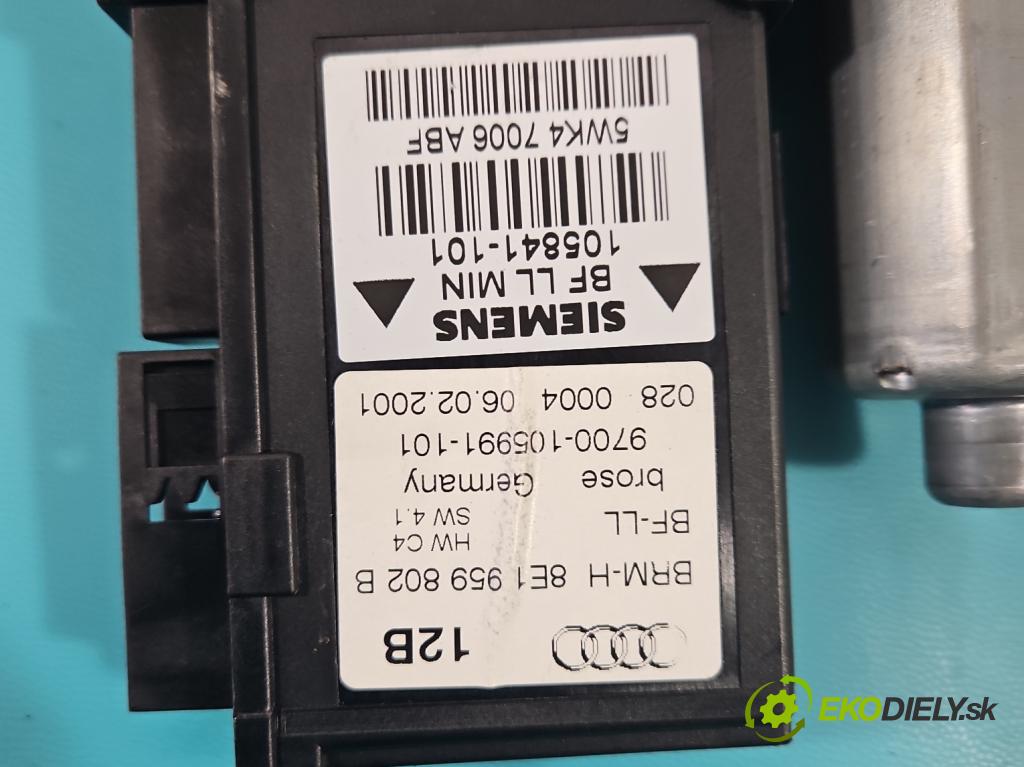 Audi A4 B6 2000-2004 2.0 20V 131 hp automatic 96 kW 1984 cm3 4- mechanismus stahování přední pravý 0130821764