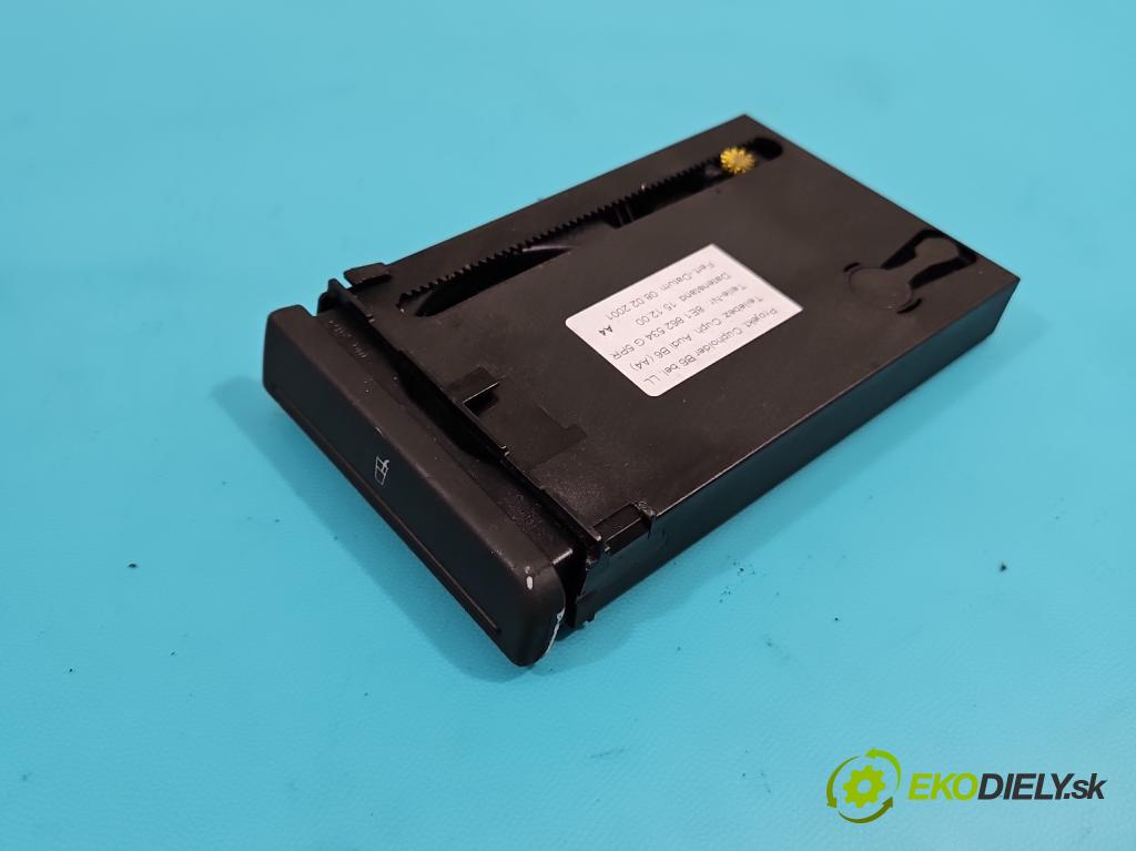 Audi A4 B6 2000-2004 2.0 20V 131 HP automatic 96 kW 1984 cm3 4- Rukojeť: na nápoje: 8E1862534G (Úchyty, držiaky na nápoje)