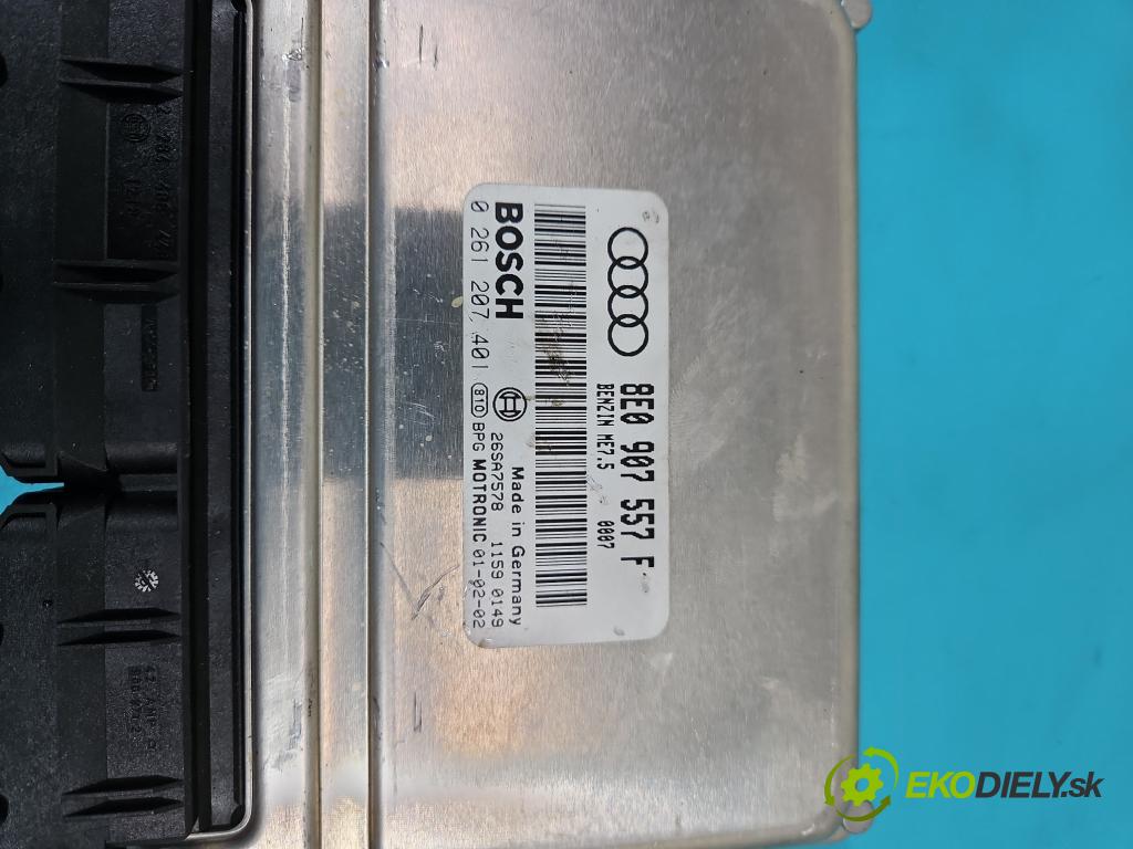Audi A4 B6 2000-2004 2.0 20V 131 hp automatic 96 kW 1984 cm3 4- řídící jednotka motoru 8E0907557F