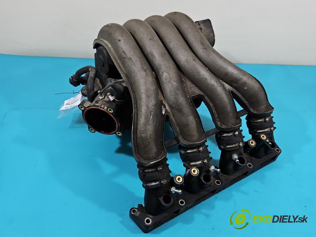 Audi A4 B6 2000-2004 2.0 20V 131 HP automatic 96 kW 1984 cm3 4- zvod nasávací 06B133216G (Sacie potrubia)