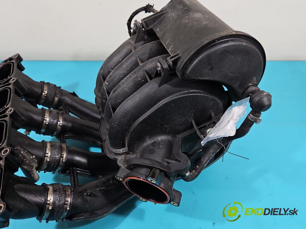 Audi A4 B6 2000-2004 2.0 20V 131 HP automatic 96 kW 1984 cm3 4- zvod nasávací 06B133216G (Sacie potrubia)