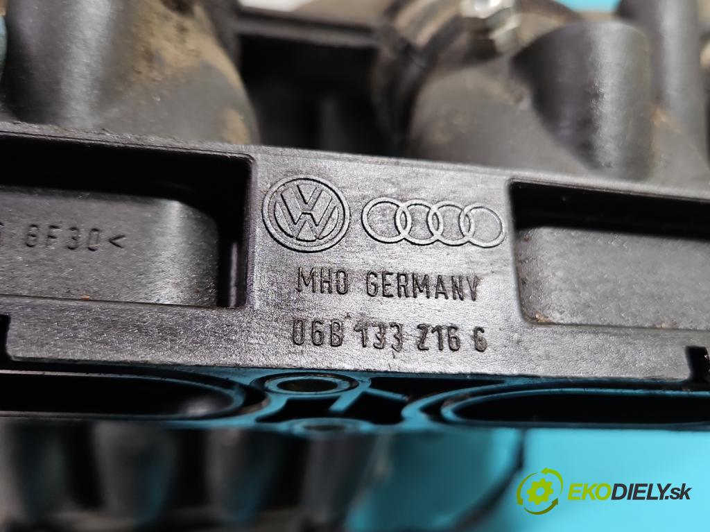 Audi A4 B6 2000-2004 2.0 20V 131 HP automatic 96 kW 1984 cm3 4- zvod nasávací 06B133216G (Sacie potrubia)