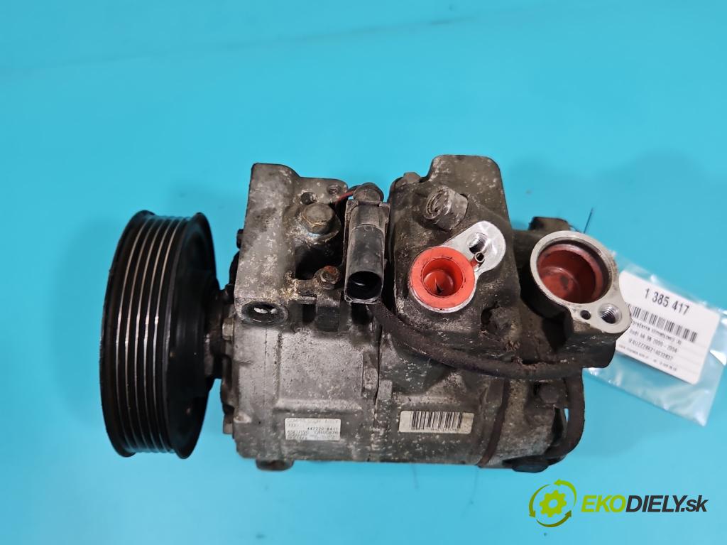 Audi A4 B6 2000-2004 2.0 20V 131 hp automatic 96 kW 1984 cm3 4- Kompresor: klíma 447220-8411 (Kompresory)