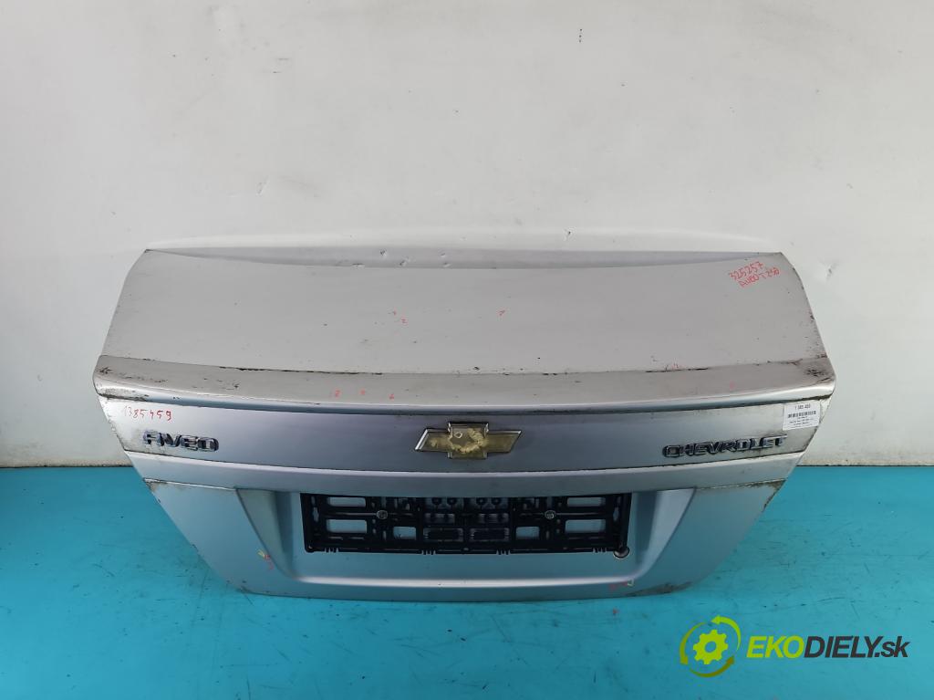 Chevrolet Aveo T250 2006-2011 1,2.0 8V 72 hp manual 53 kW 1150 cm3 4- zadní kufrové dveře  (Zadní kapoty)