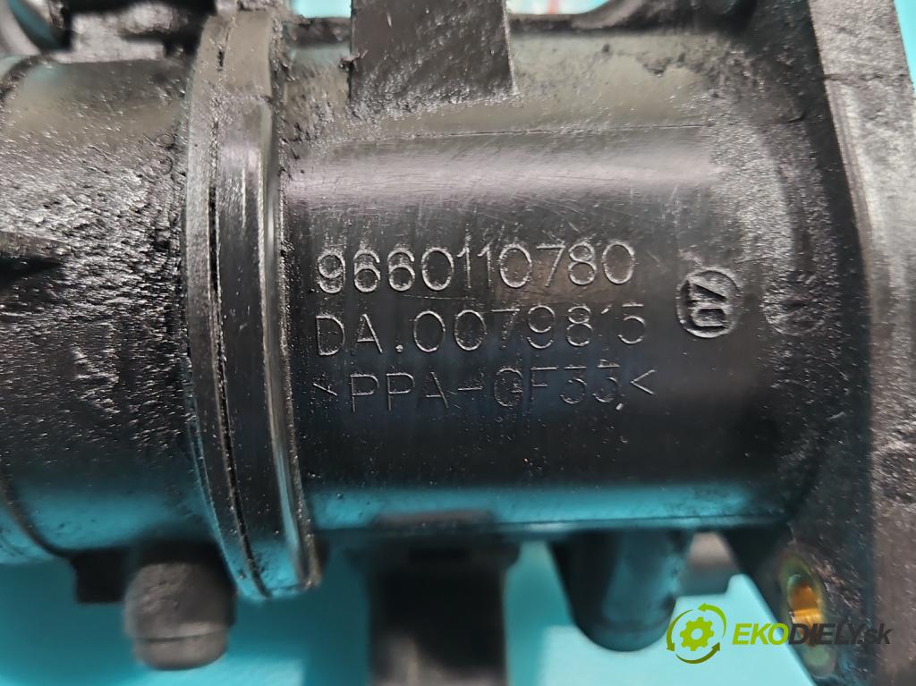 Peugeot 508 2010-2018 2.0 hdi 136 HP manual 100 kW 1997 cm3 4- klapka 9660110780 (Škrtiace klapky)