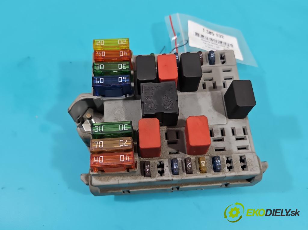 Fiat Doblo I 2001-2010 1.6 16V 103 hp manual 76 kW 1596 cm3 5- skříňka pojistková 51756262 (Pojistkové skříňky)