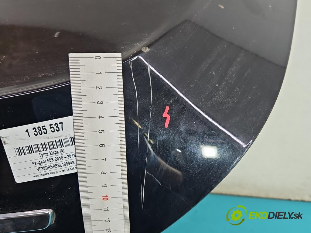 Peugeot 508 2010-2018 2.0 hdi 136hp manual 100 kW 1997 cm3 4- zadní kufrové dveře  (Zadní kapoty)