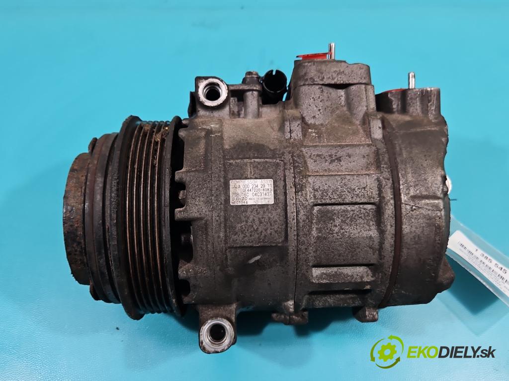 Mercedes CLK I W208 1997-2003 2.0 kompressor 163 hp automatic 120 kW 1998 cm3 2- Kompresor: klíma 447220-8083 (Kompresory)