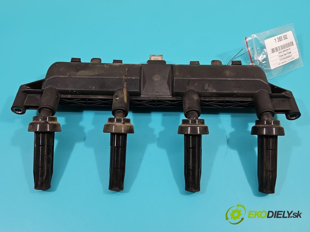 Citroen Xsara Picasso 1.6 8v 95 HP manual 70 kW 1587 cm3 5- cievka zapaľovacia 5DA193175-441 (Zapaľovacie cievky, moduly)